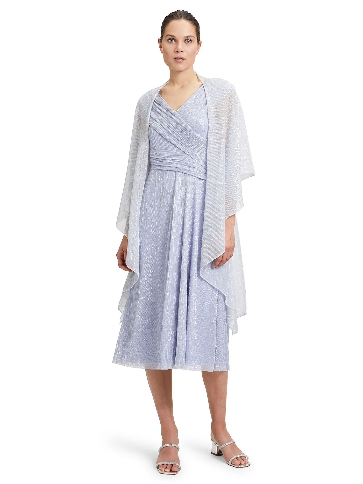 VERA MONT | Cape - Poncho | grau